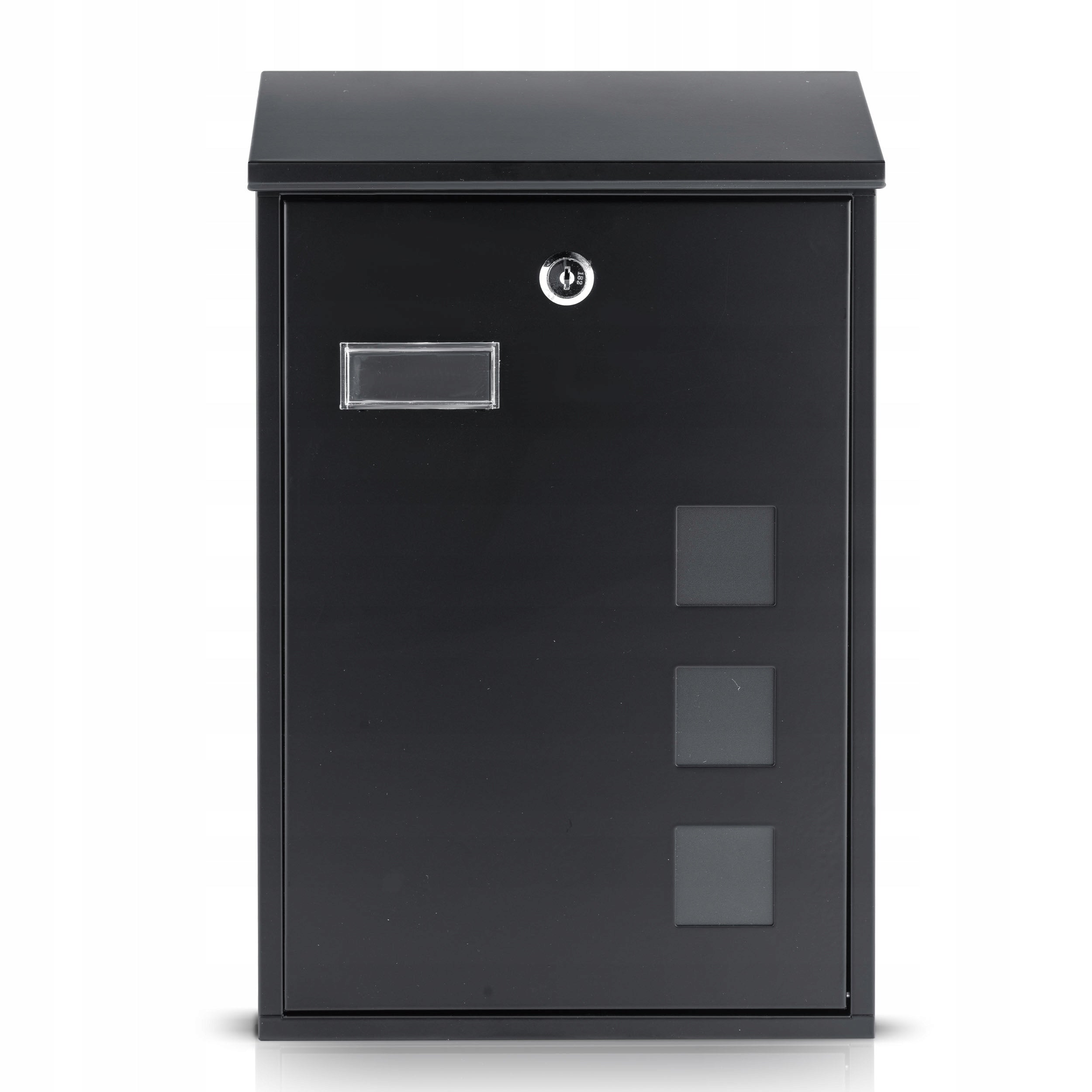 MAILBOX FOR GATE FENCE BLACK STEEL HM-864 Product width 25.5 cm