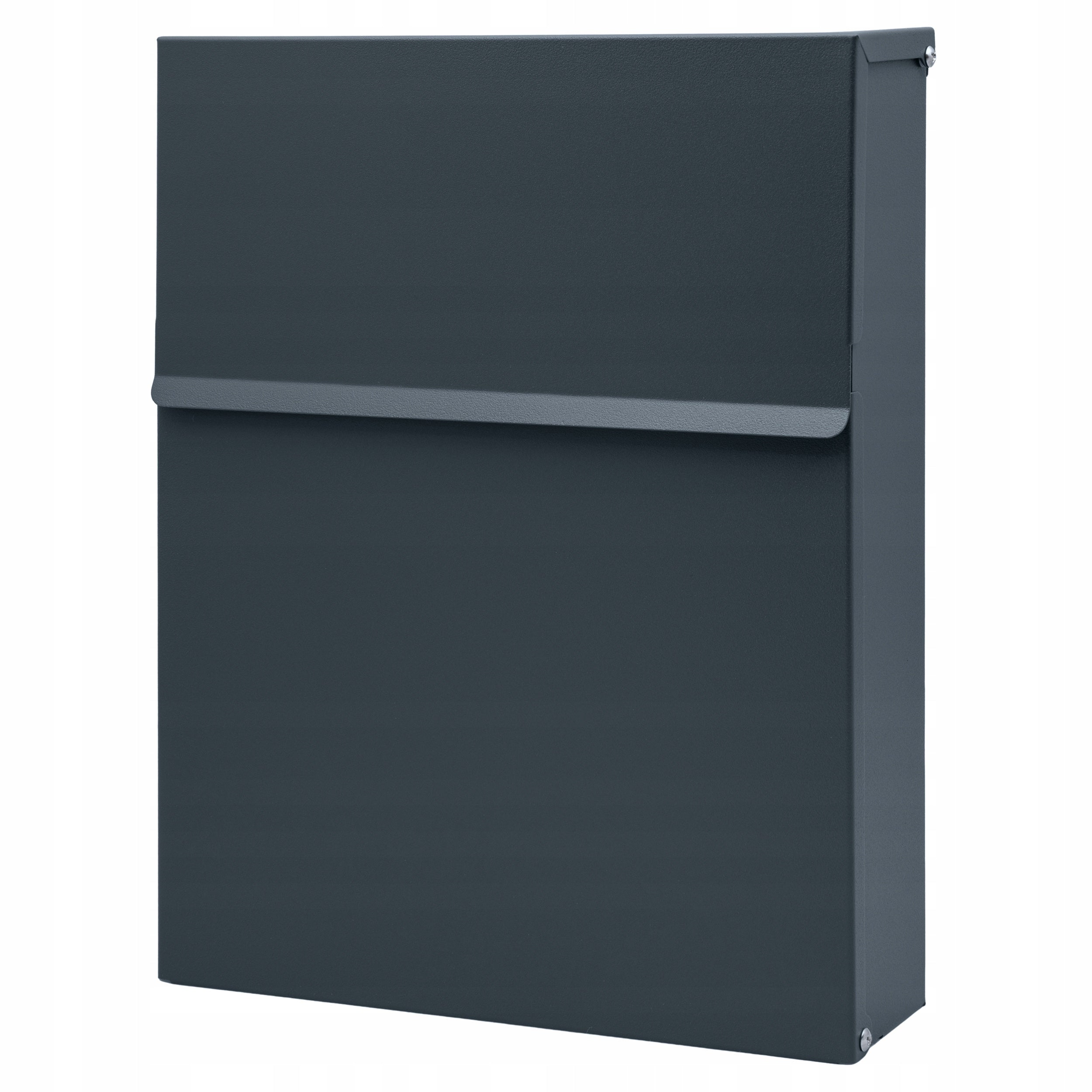MAILBOX LETTERS MAIL CORRESPONDENCE MODERN SLIM ANTHRACITE Color gray