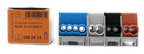 MAIN BRANCH CLAMP HLAK 25 4/12 FOR PROFESSIONAL ELECTRICIANS Manufacturer code SWC5908151713471