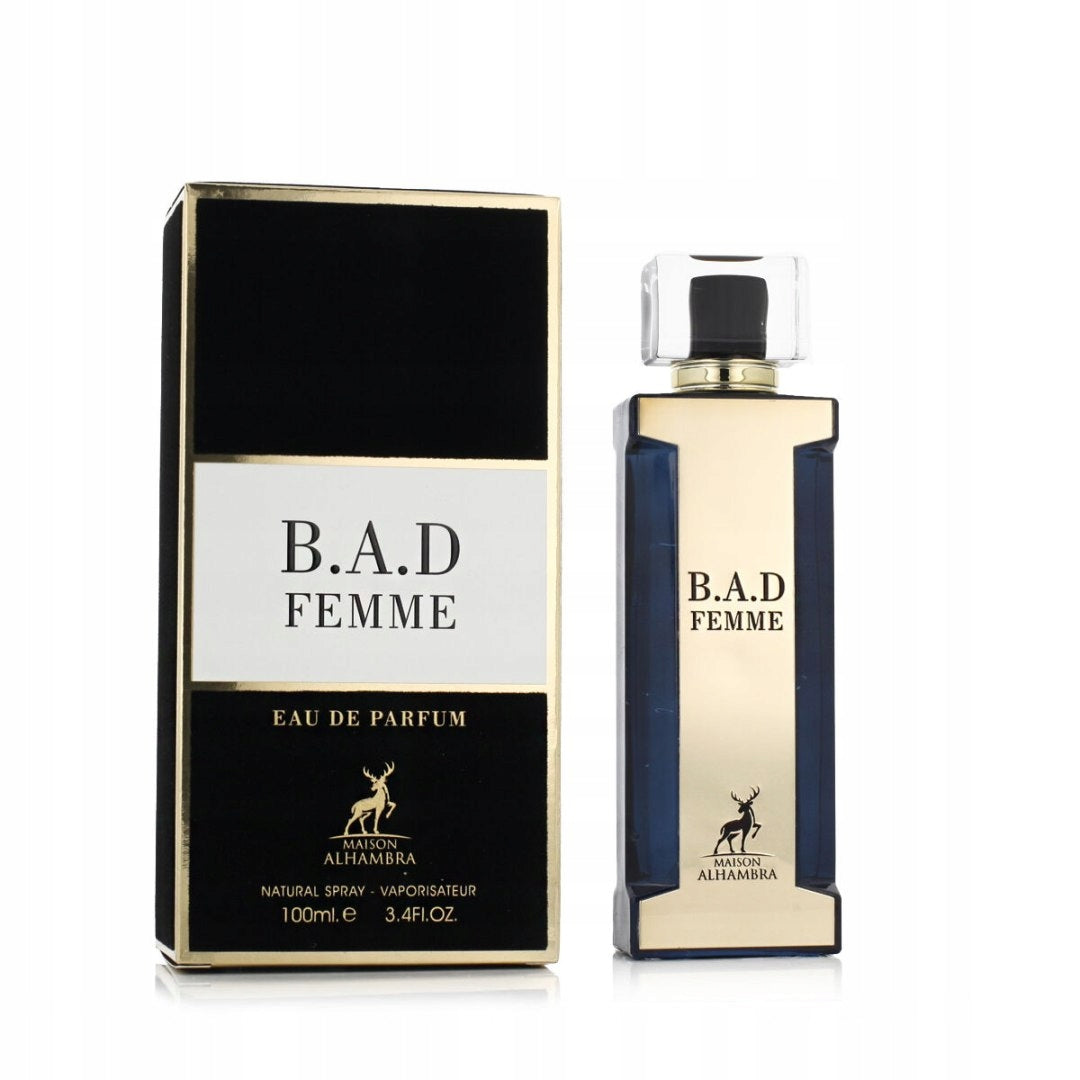 MAISON ALHAMBRA B.A.D. FEMME 100ML EDP Packaging status original