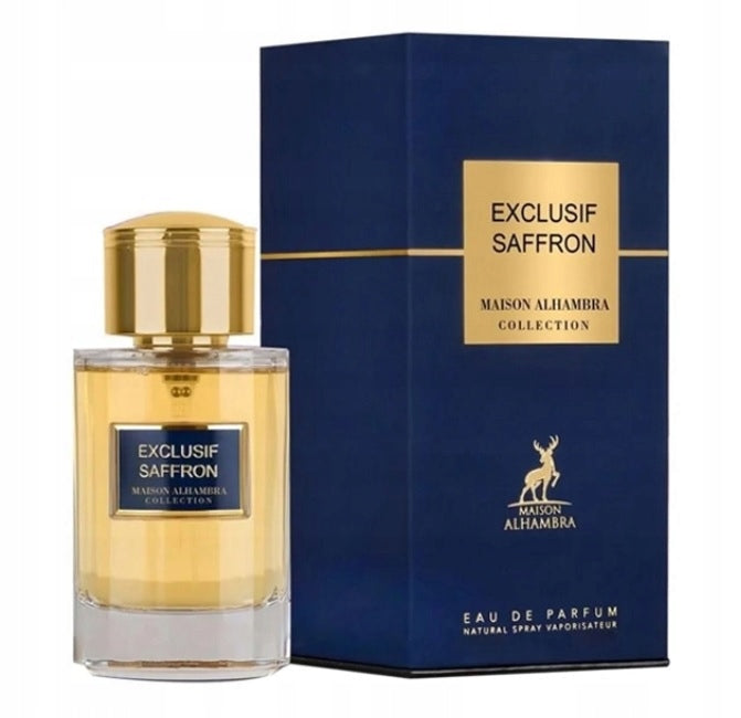 MAISON ALHAMBRA EXCLUSIF SAFFRON 100ML UNISEX ORIENTAL PERFUME