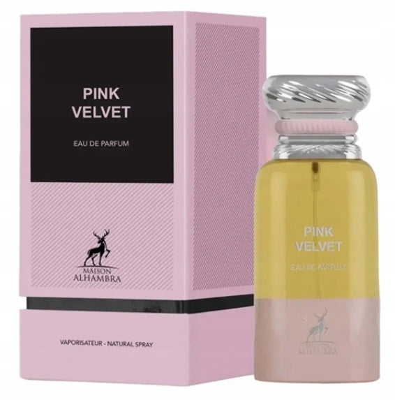 MAISON ALHAMBRA PINK VELVET PERFUME 80ML UNISEX PERFUME