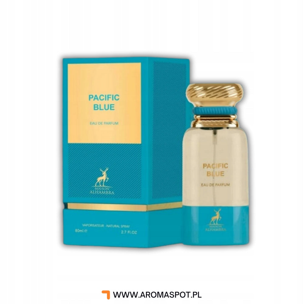 MAISON ALHAMBRA Pacific Blue EDP 100ml Product weight with unit packaging 0.5 kg