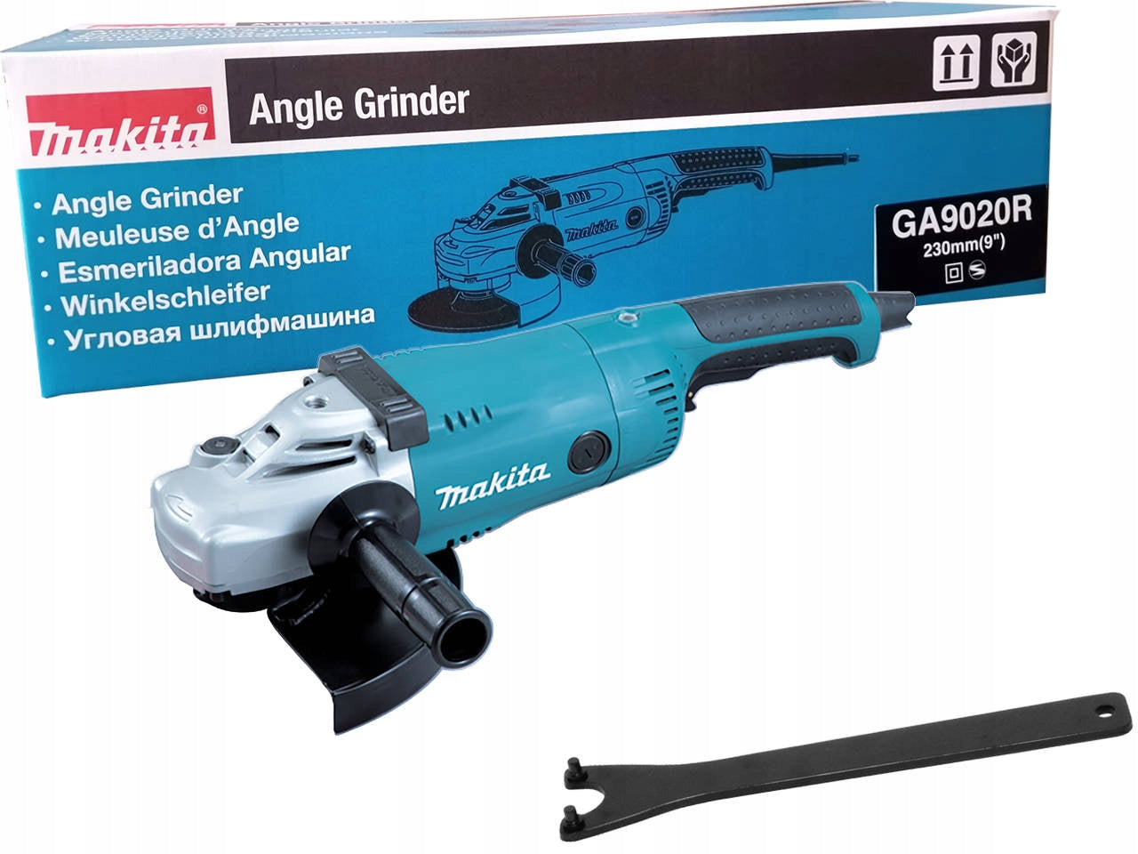 MAKITA Angle grinder 230 mm 2200W slow start GA9020R PL distribution
