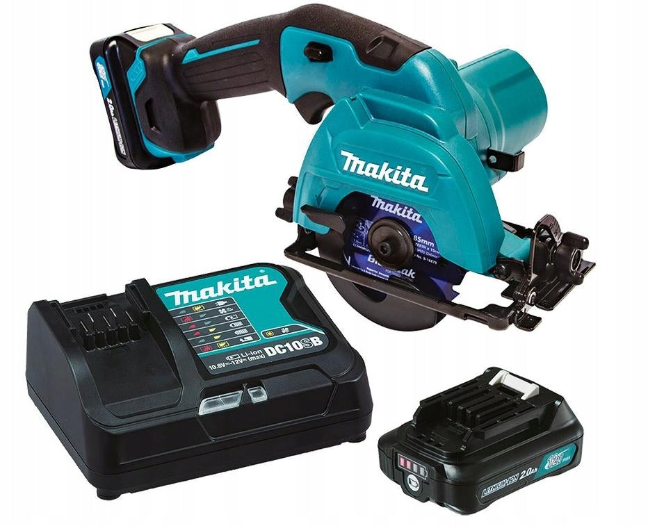 MAKITA CIRCULAR SAW 10,8V 85mm 2 x 2,0Ah LI-ION HS301DSAE