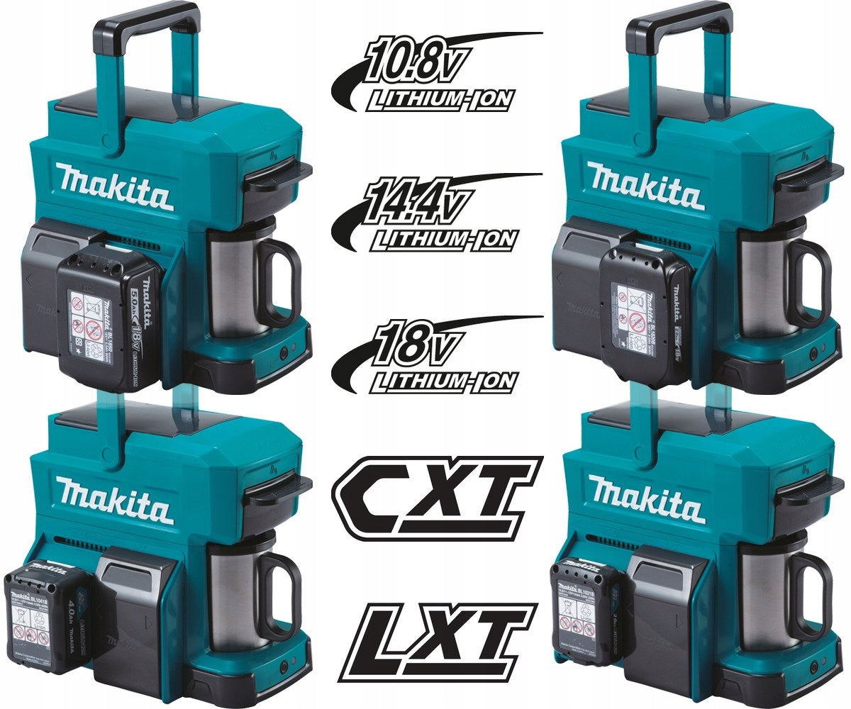 MAKITA Cordless Coffee Maker 10,8V - 18V LXT CXT DCM501Z Model DCM501Z