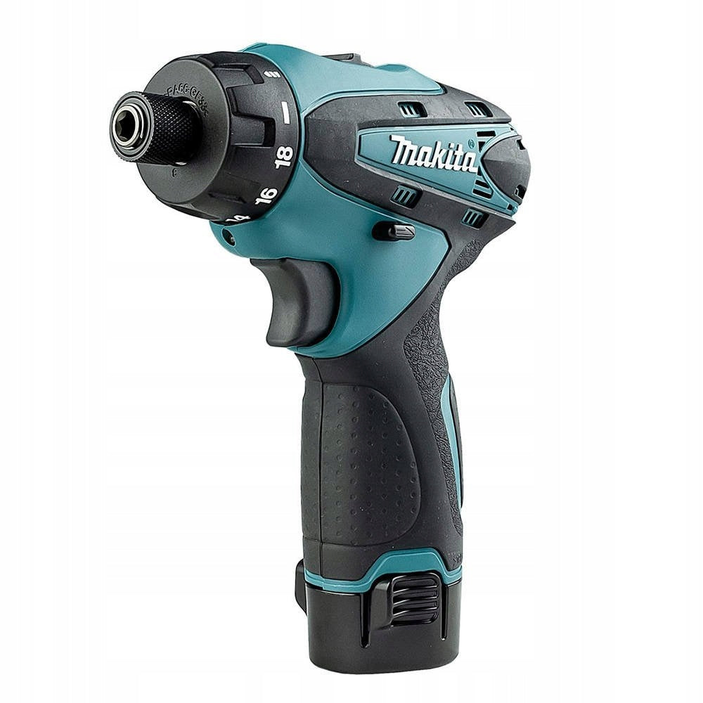 MAKITA Cordless Drill/Driver 24Nm 10,8V 2x1.3Ah DC10WA DF030DWE Brand Makita