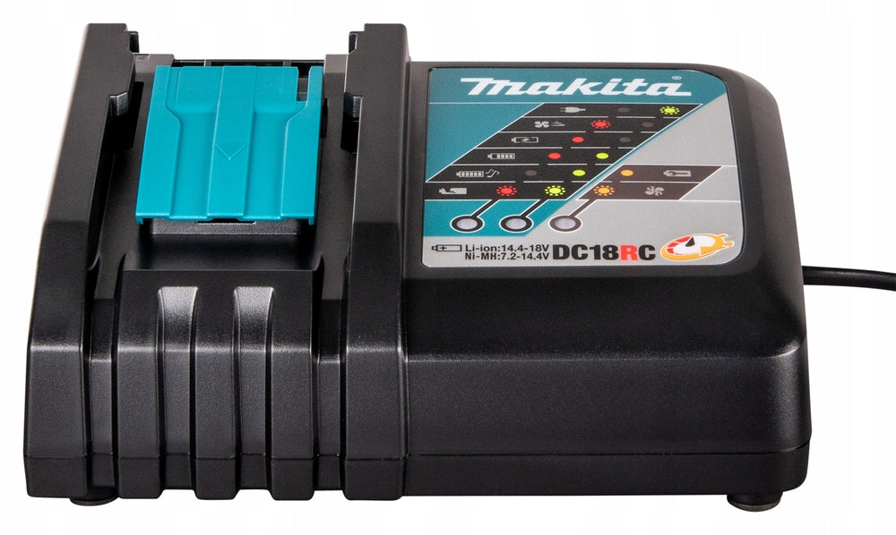 MAKITA DC18RC Battery Charger BL1830B BL1850B BL1860B ORIGINAL Manufacturer code DC18RC