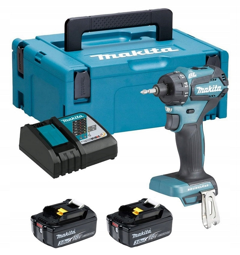 MAKITA DDF083RFJ SCREWDRIVER 18V 2x3.0Ah MAKPAC