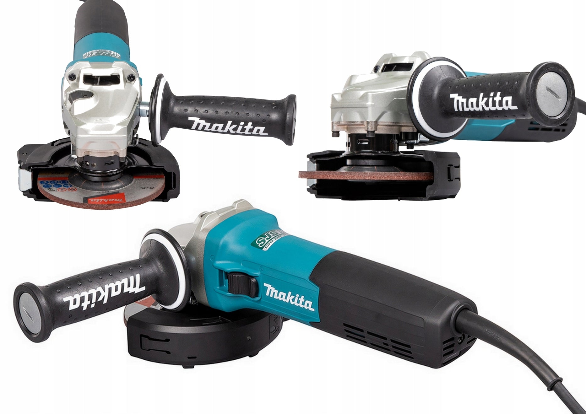 MAKITA GA5092X01Angle Grinder 125mm 1900W Anti-restart SJS slow start