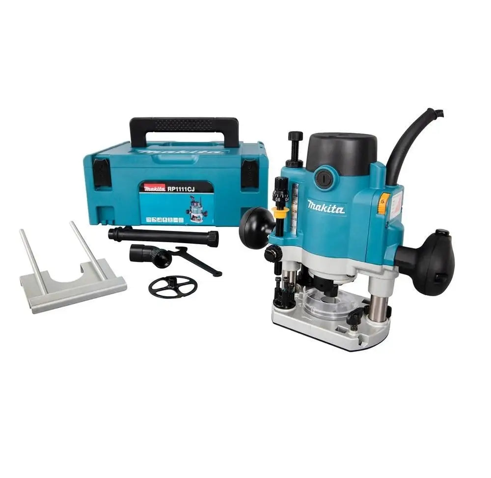 MAKITA RP1111CJ spindle milling machine + Makpac case Manufacturer code RP1111CJ