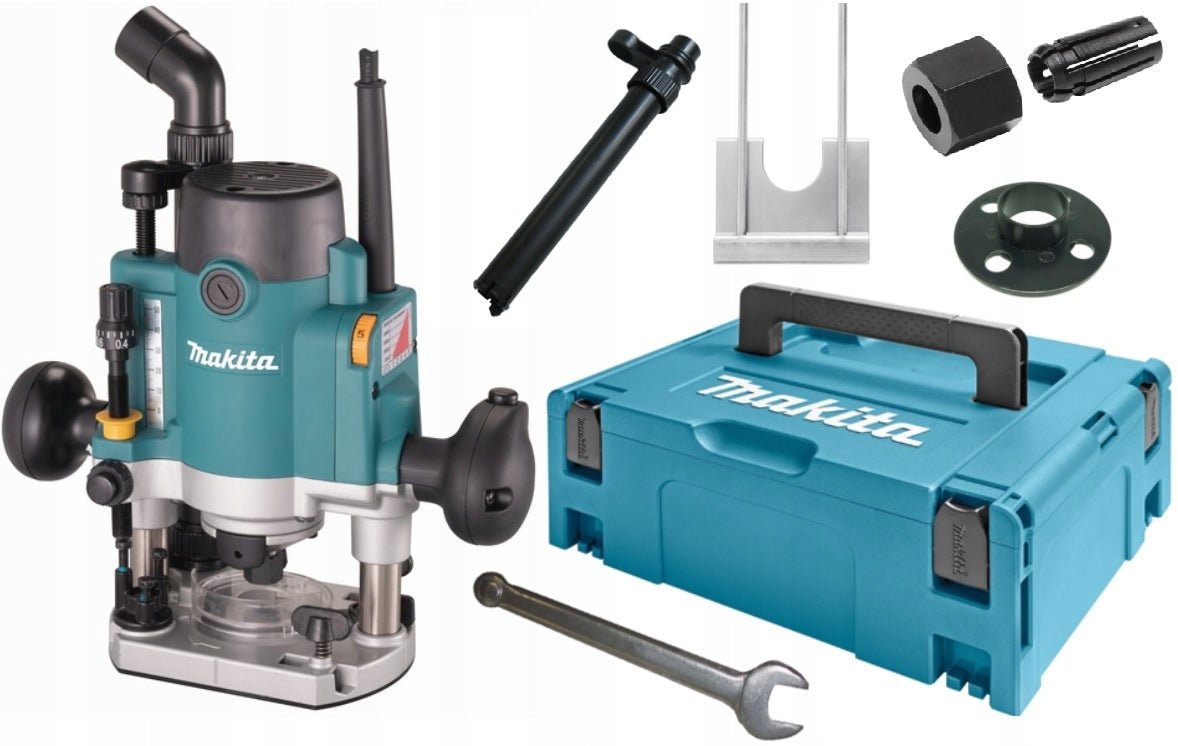 MAKITA RP1111CJ spindle milling machine + Makpac case
