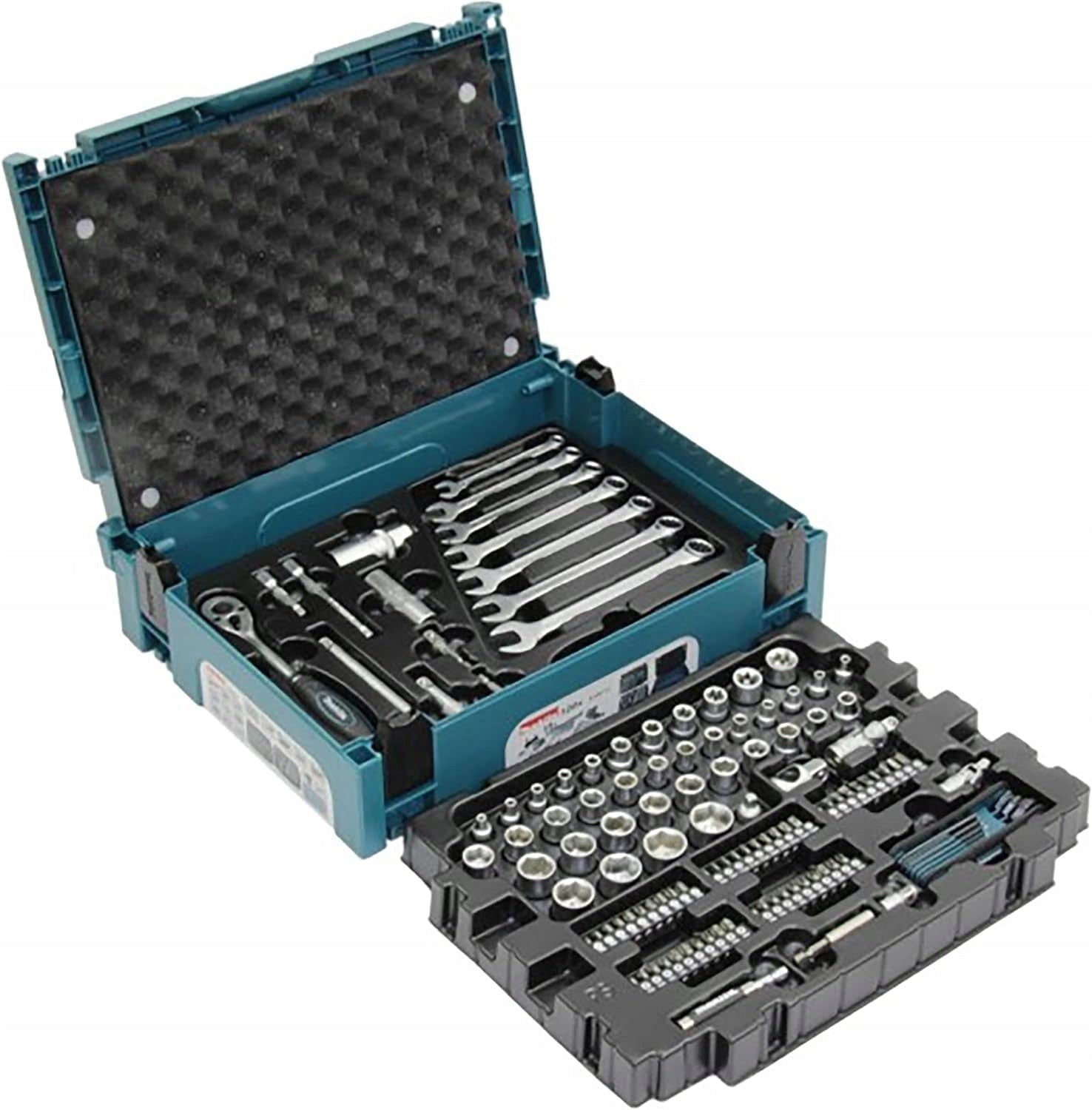 MAKITA SET OF HAND TOOLS 120 ELEMENTS BLACK BLUE SET PRO
