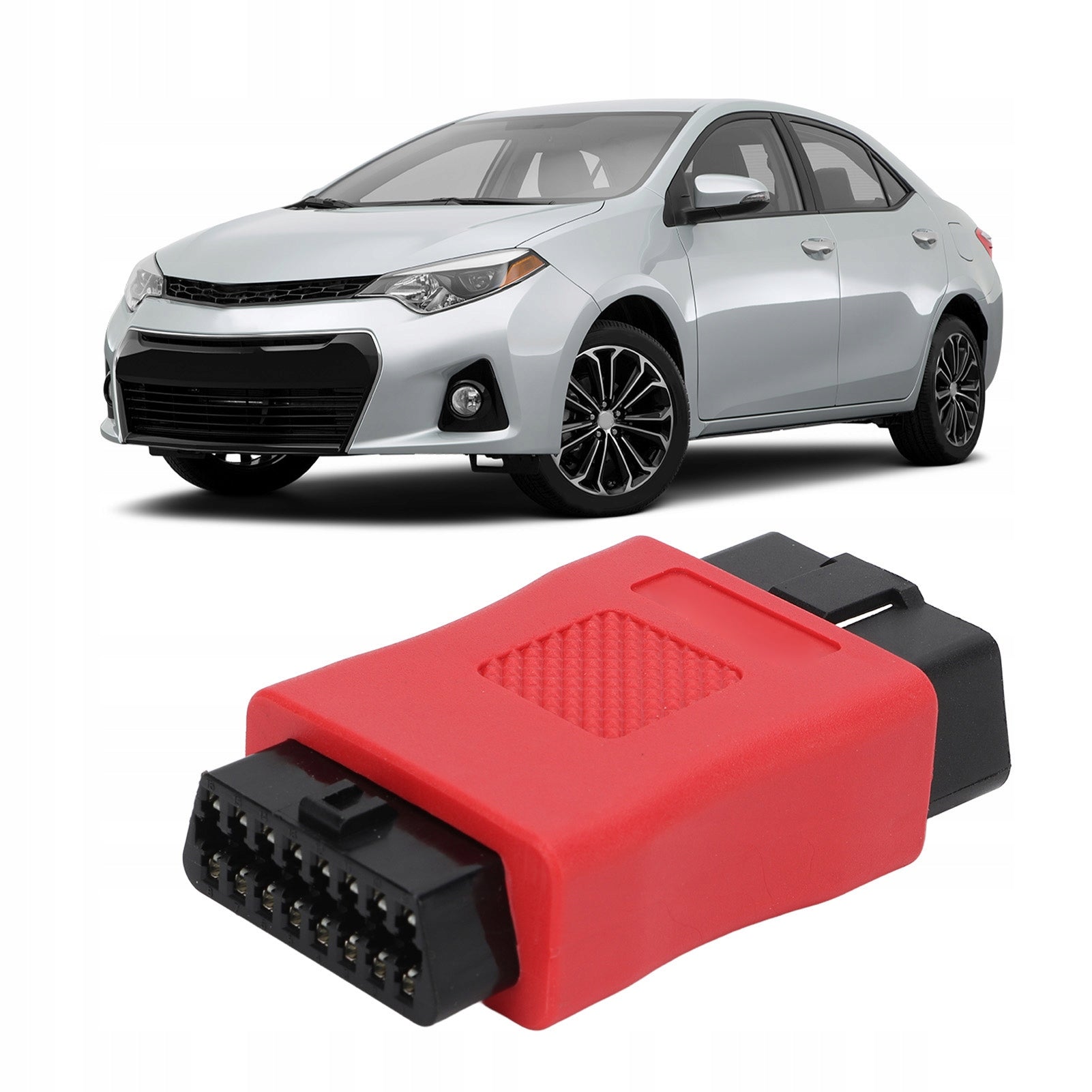 MALE TO FEMALE OBD2 CONNECTOR ADAPTER OBDII PLUG Brand no brand