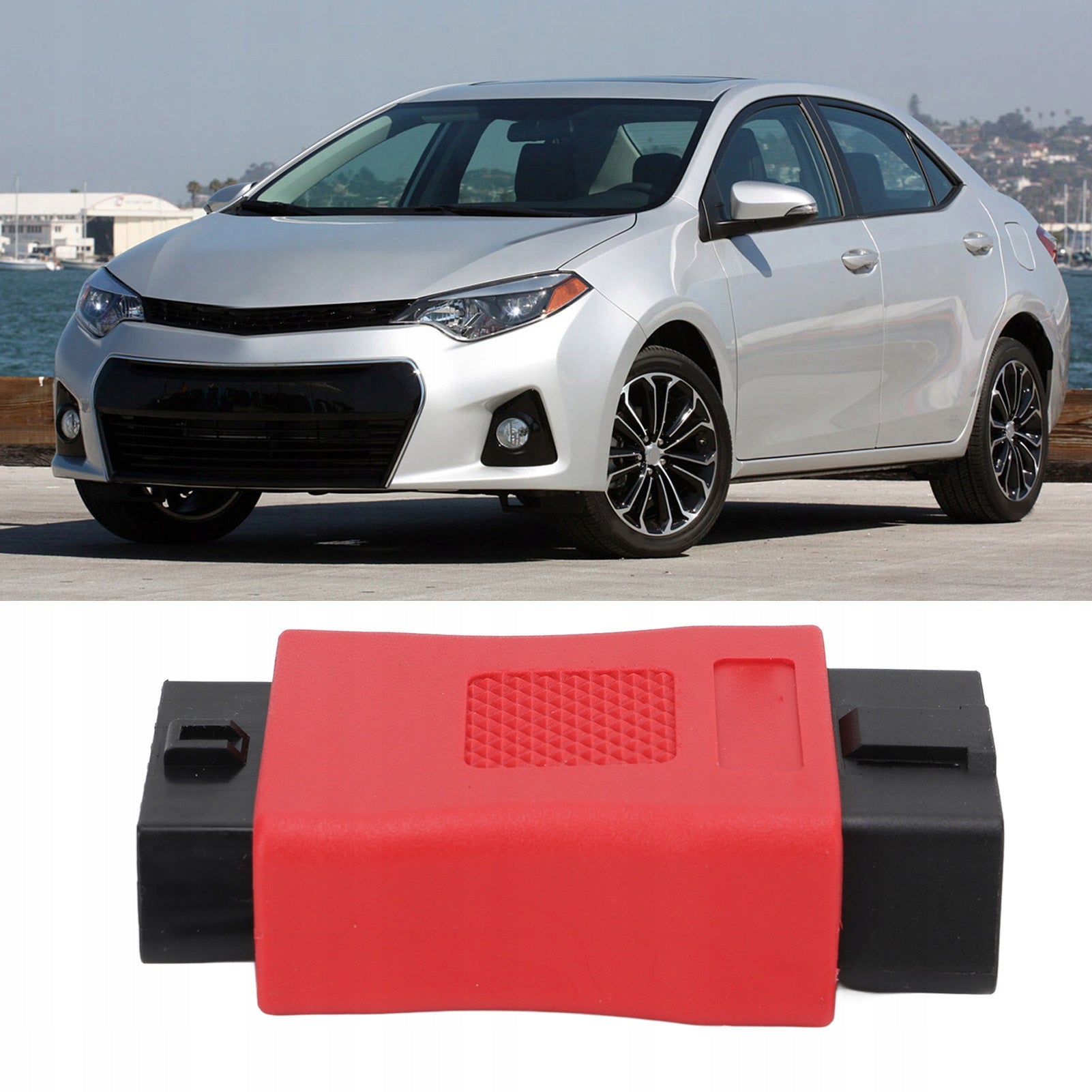 MALE TO FEMALE OBD2 CONNECTOR ADAPTER OBDII PLUG Manufacturer code 1613220023311