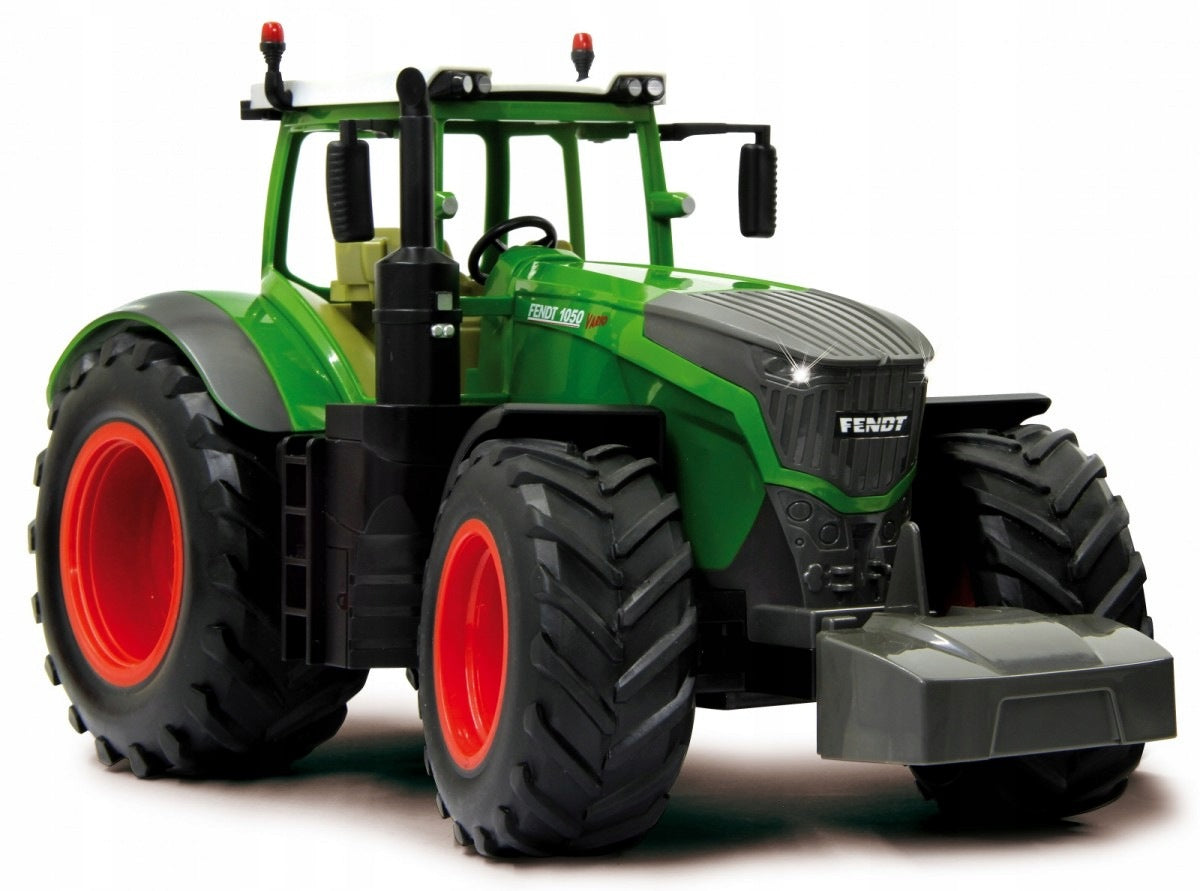 MALIK Tractor set Fendt 1050 RC 1:16 with remote controlled trailer Jama Brand Jamara