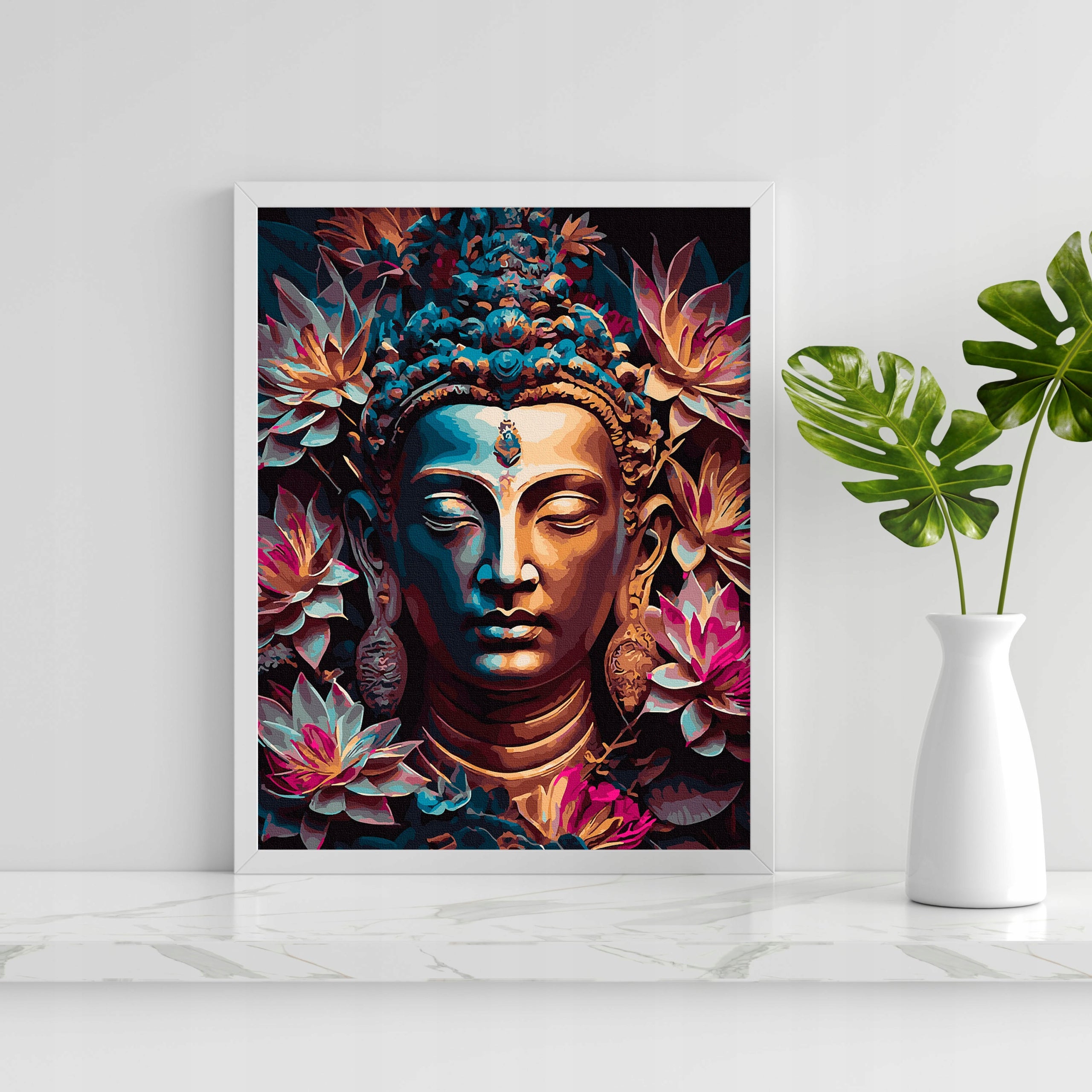 Malen nach Zahlen Oh Kunst! Buddha, 40x50 cm 