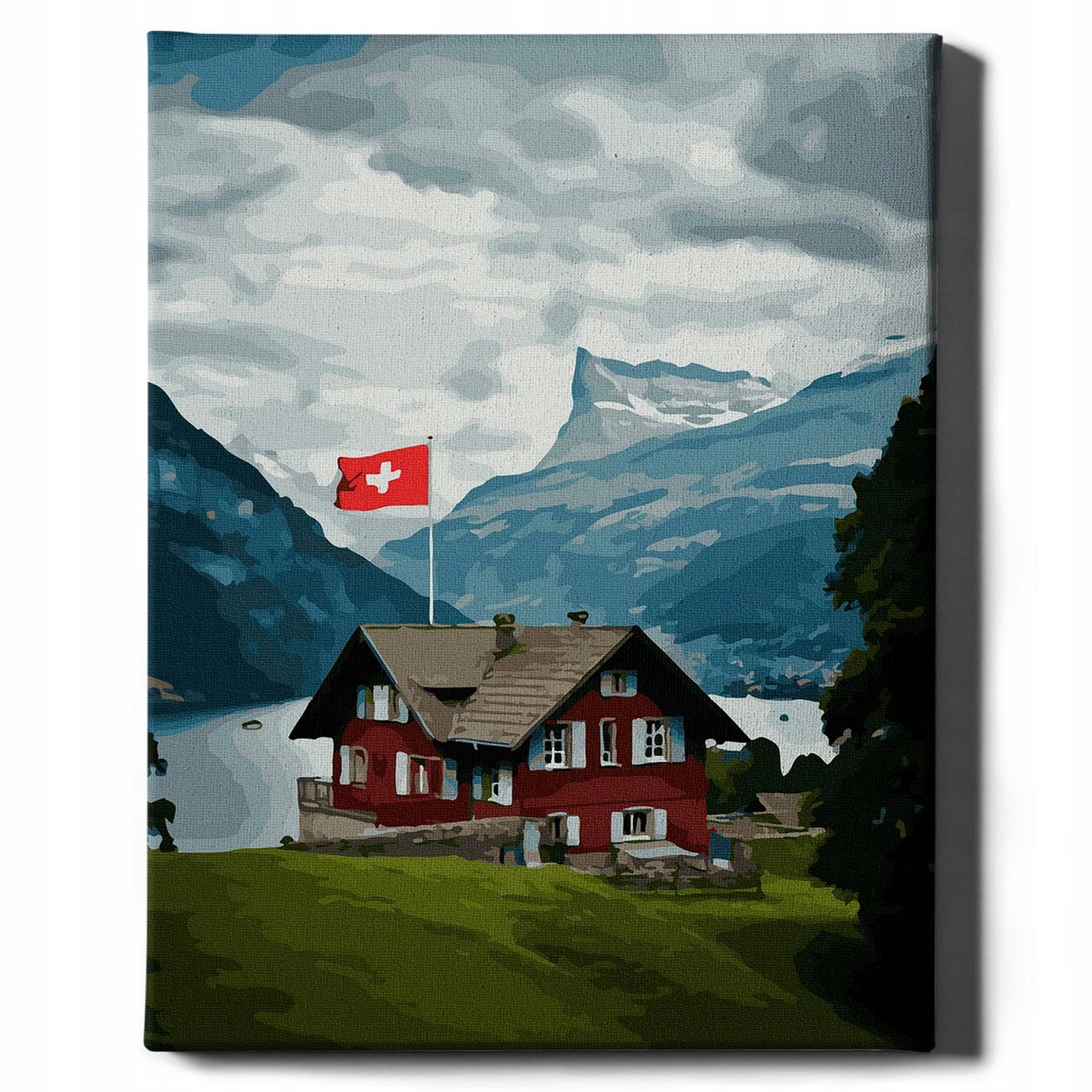 Malen nach Zahlen Sonnenuntergang am Wasser Oh Art!, 40x50 cm 
