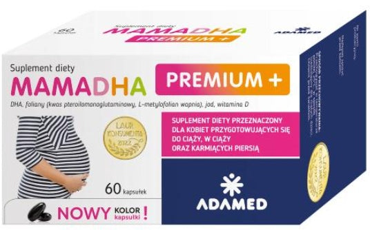 MAMADHA PREMIUM+ iodine vitamin D pregnancy 60 capsules