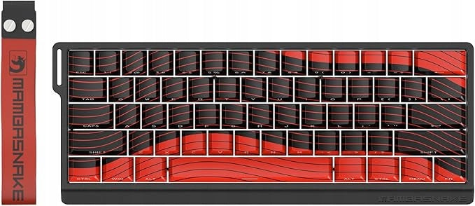 MAMBASNAKE X60HE RGB USB QWERTY Gaming Keyboard
