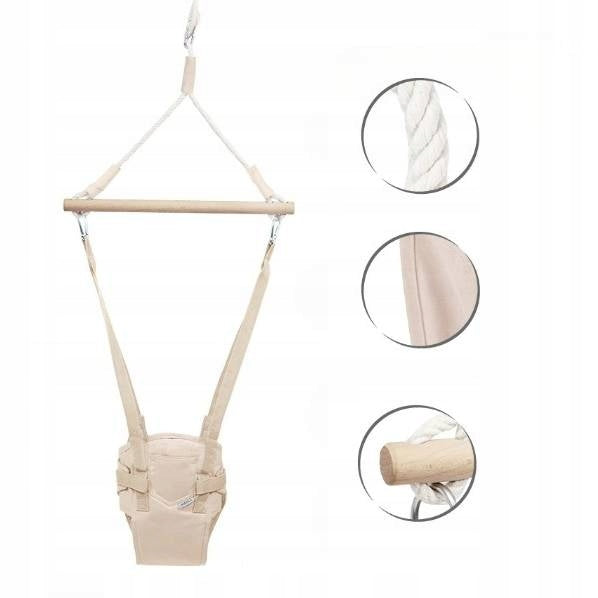 MAMOI COTTON SWING BABY JUMPER 100% COTTON 6M+ BEIGE