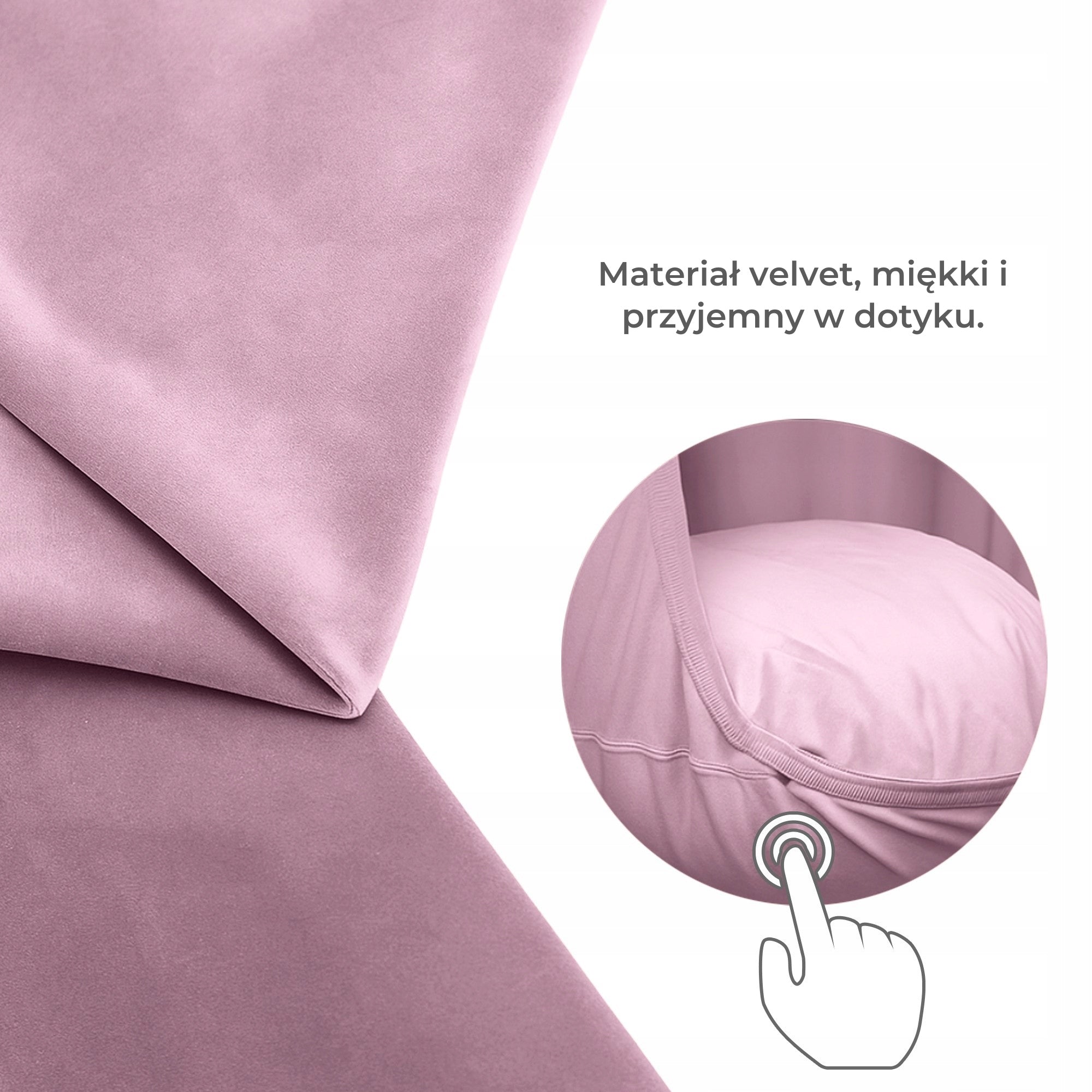 MAMOI PREMIUM COCOON for children, VELVET hanging chair +freebie-hook, extension Manufacturer code KOKON_P/R+H