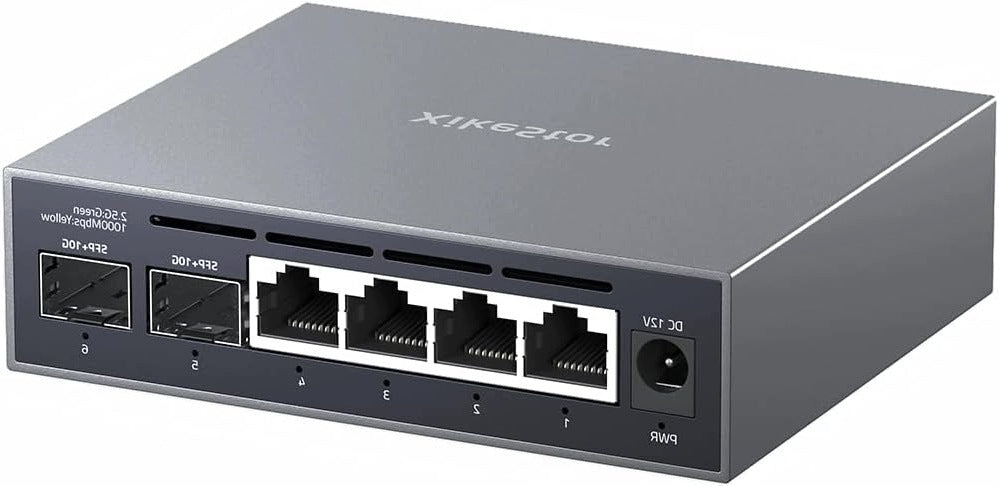 MANAGED NETWORK SWITCH 6 PORTS 2.5G 4X RJ45 AND 2X SFP PLUS