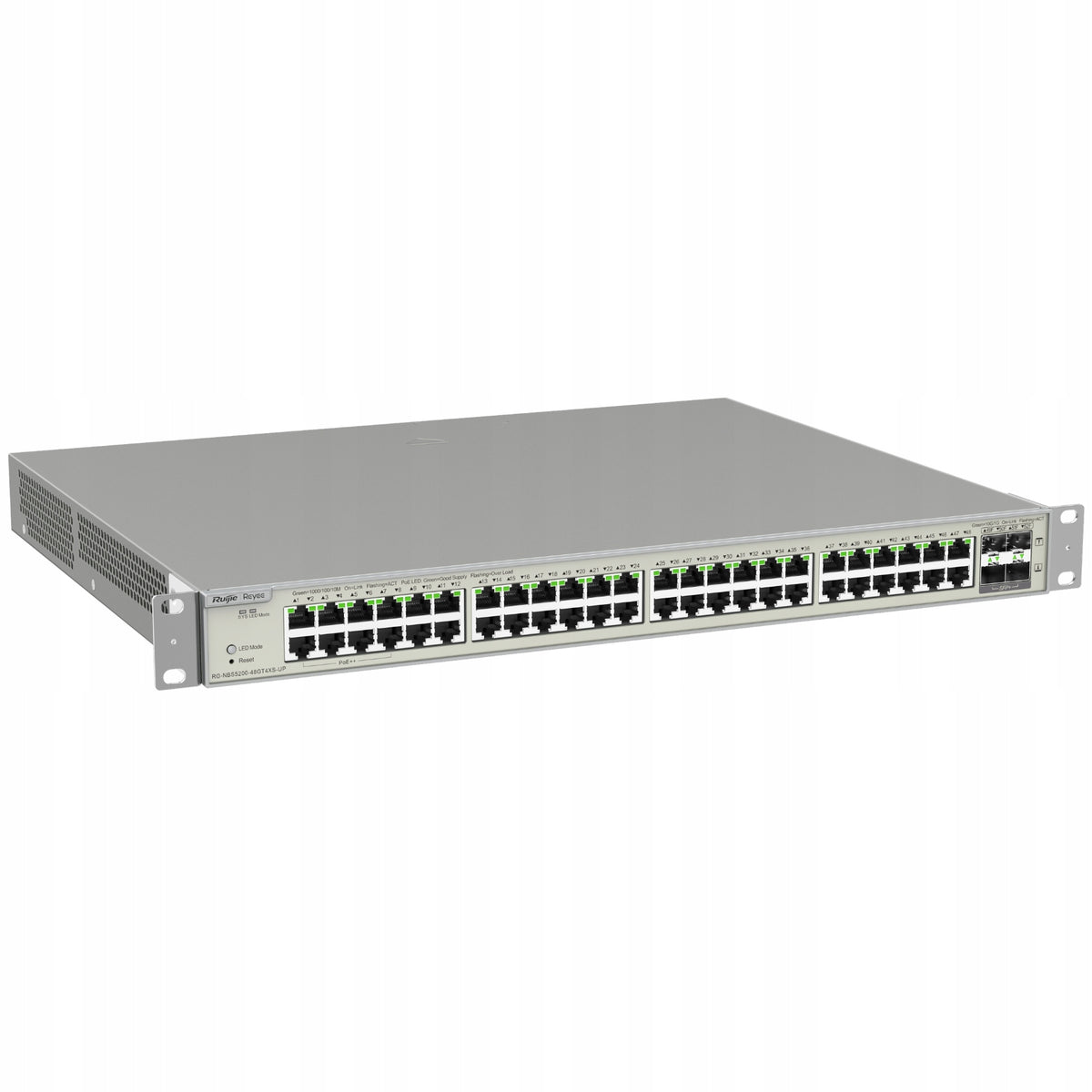 MANAGED SWITCH POE RG-NBS5200-48GT4XS-UP 48-PORT REYEE