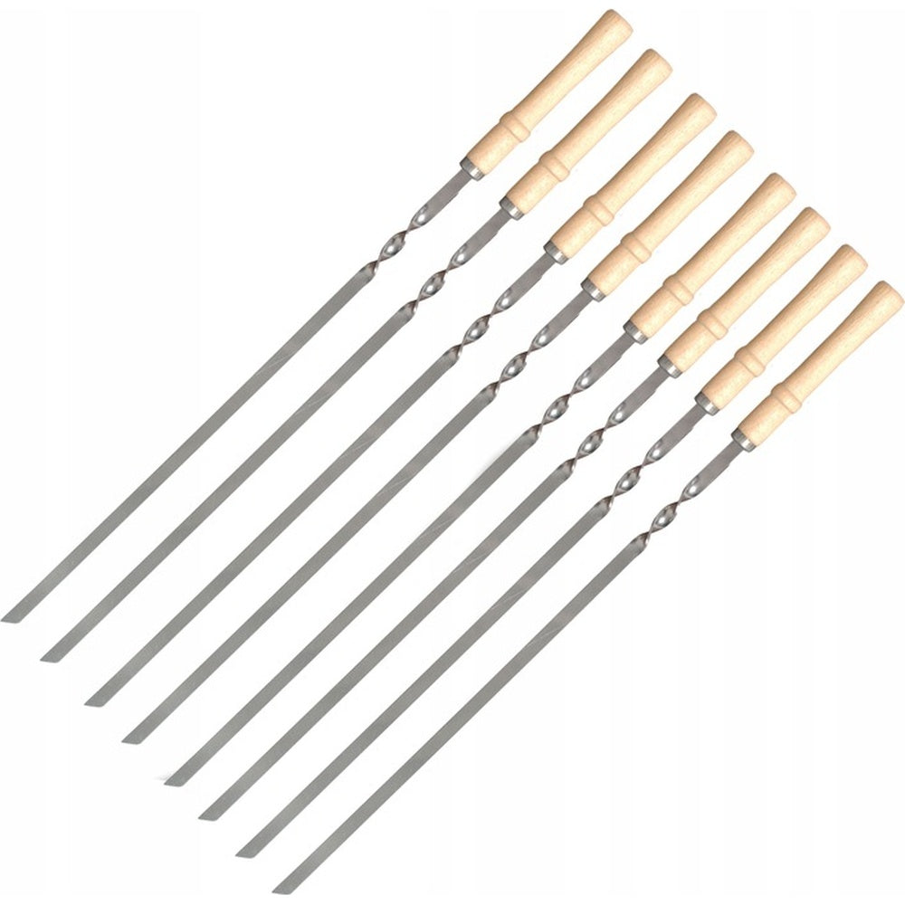 MANGAL GRILL LETTER 3MM FOLDING + 8 SKEWERS + COVERS L83K Grill width 45 cm