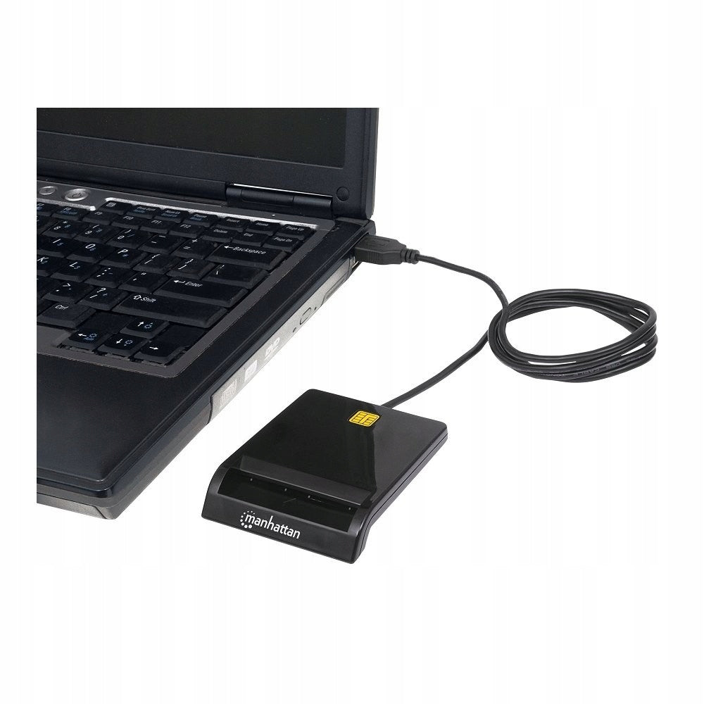 MANHATTAN Smart USB card reader external contact Manufacturer code 102049