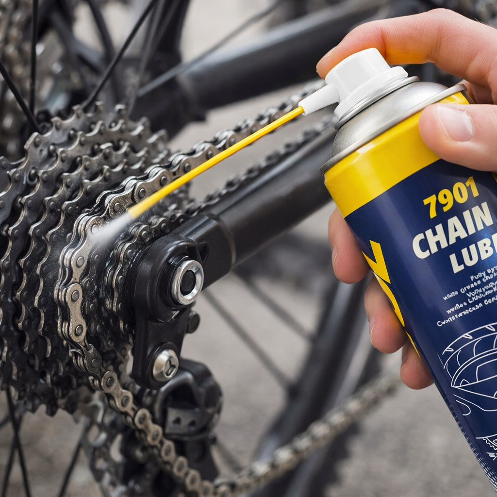 MANNOL CHAIN GREASE + CONTAINER LUBRICATION HOLDER BIKE MOTORCYCLE Brand no brand