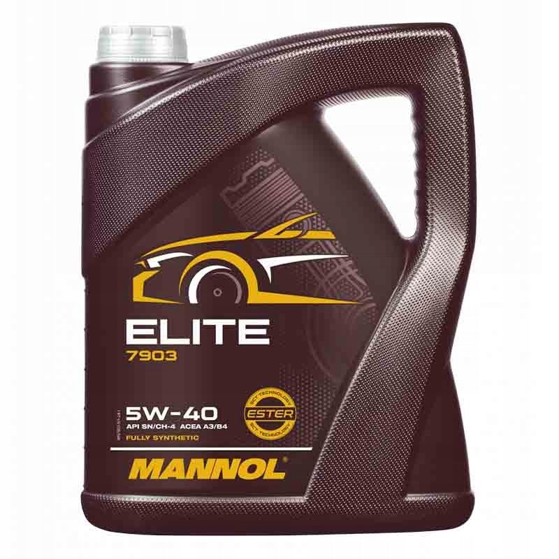 MANNOL Elite 5W-40 7903 5L Engine oil Packaging status original