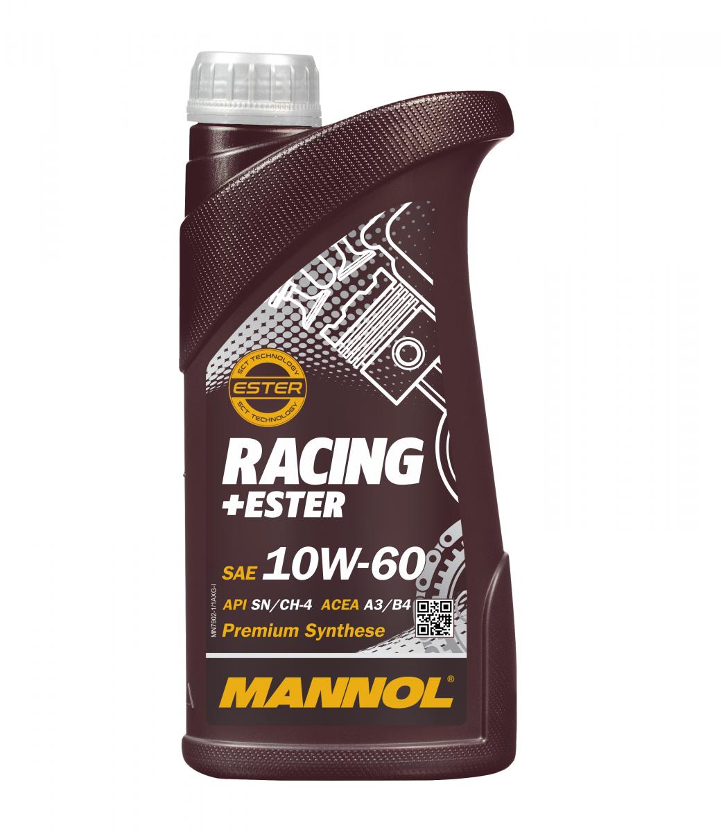 MANNOL Engine oil 10W60 RACING+ ESTER MN7902 1L