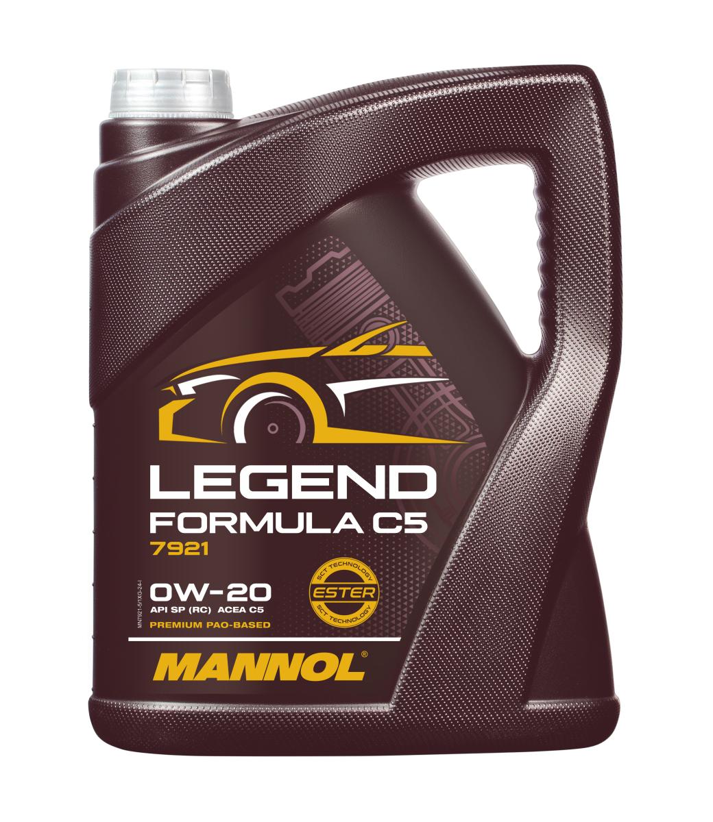 MANNOL OIL 0W-20 7921 5L Packaging volume 5 l