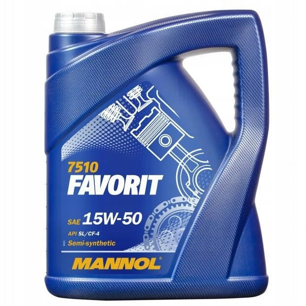 MANNOL OIL 15W-50 7510 5L Packaging volume 5 l