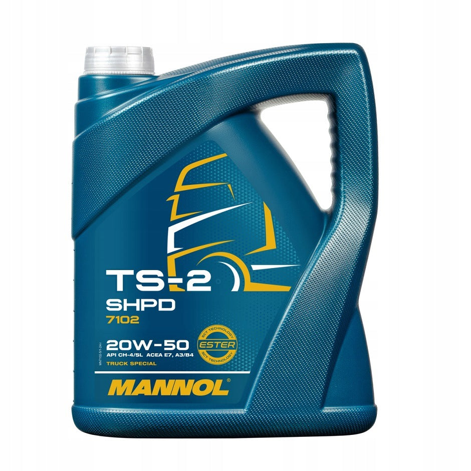 MANNOL TS-2 SHPD 20W50 engine oil MN7102-5 5L