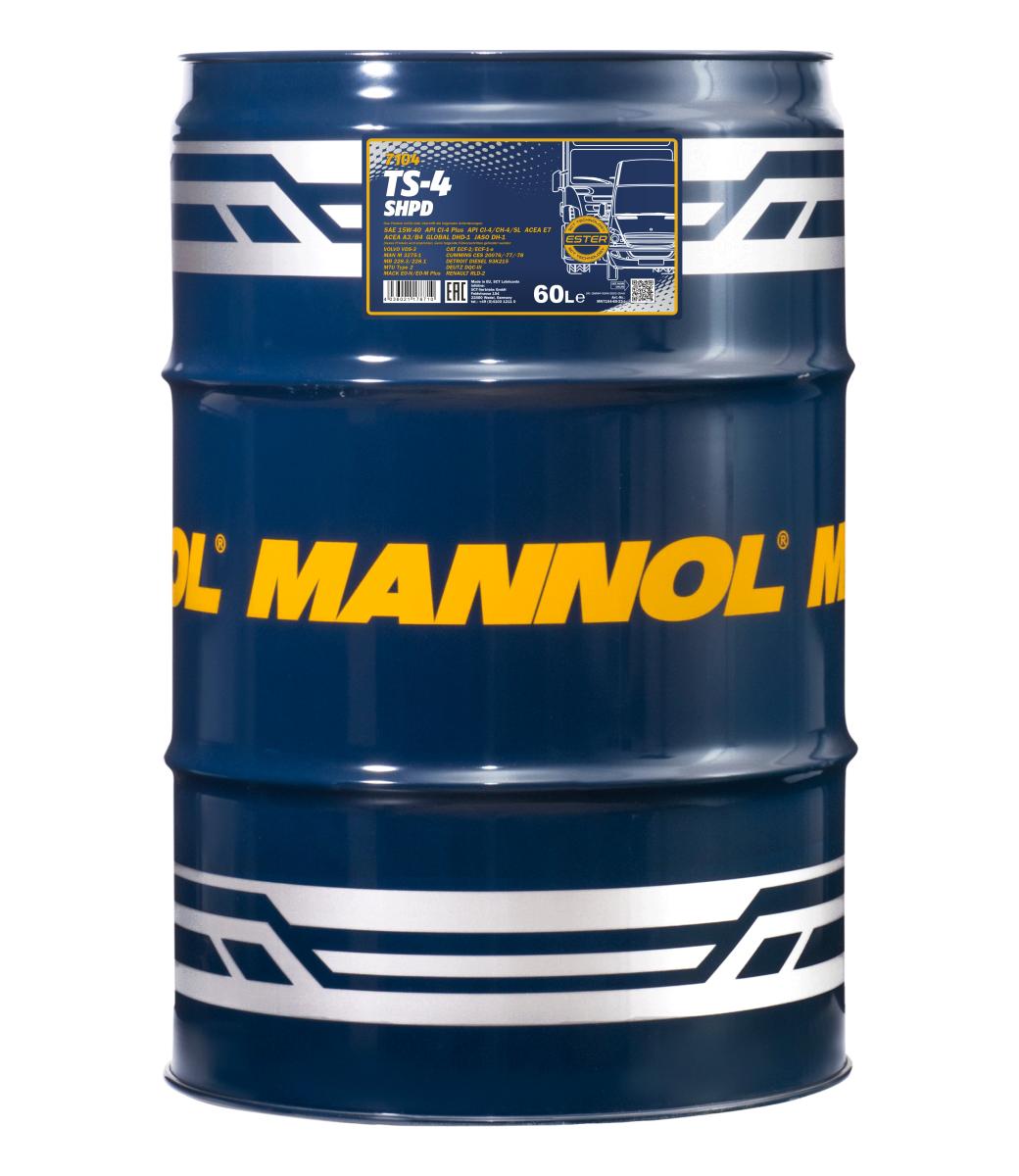 MANNOL TS-4 SHPD 15W40 60L. MN7104-60