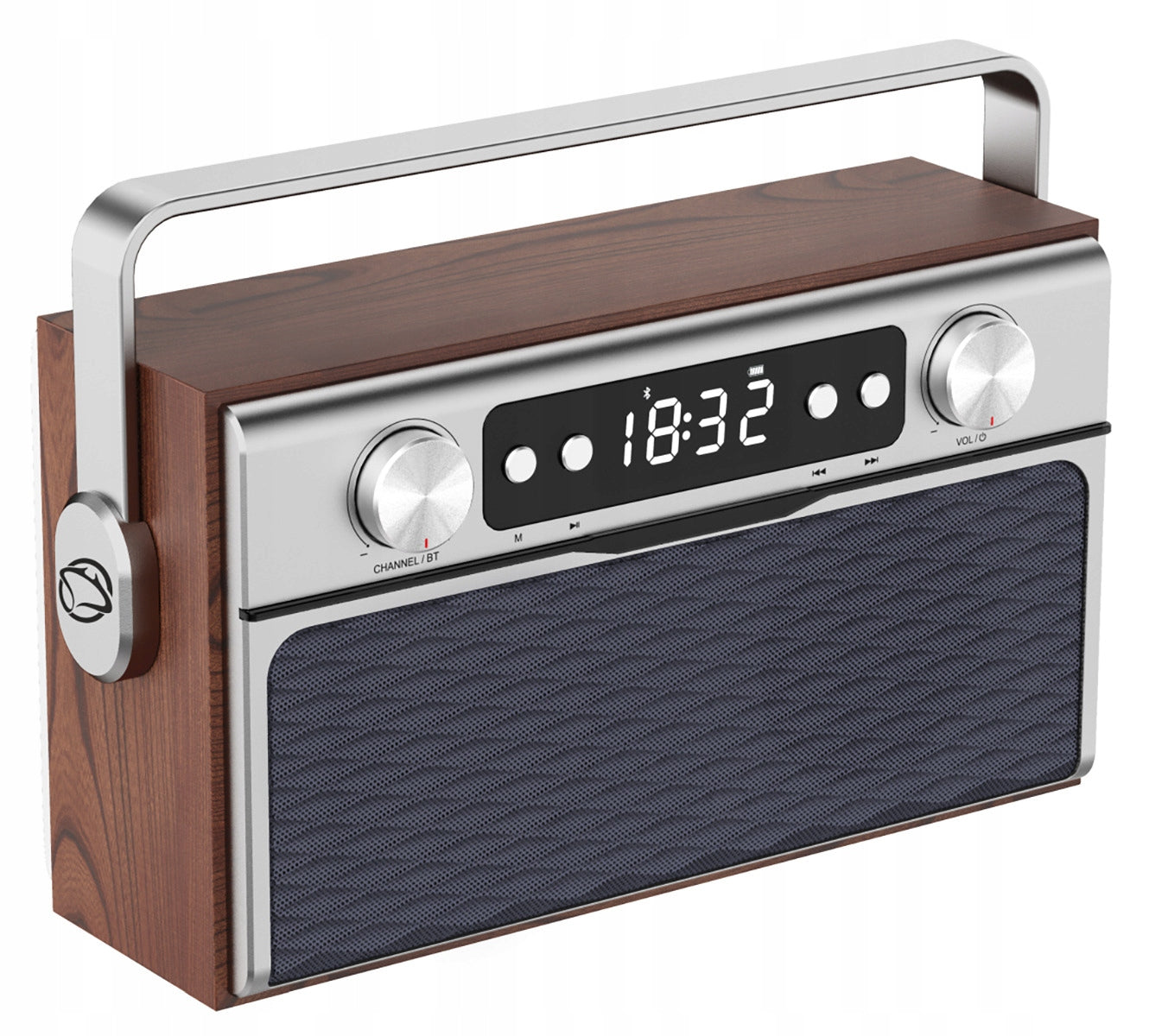 MANTA RDI917 PRO Ibiza radio receiver Color silver