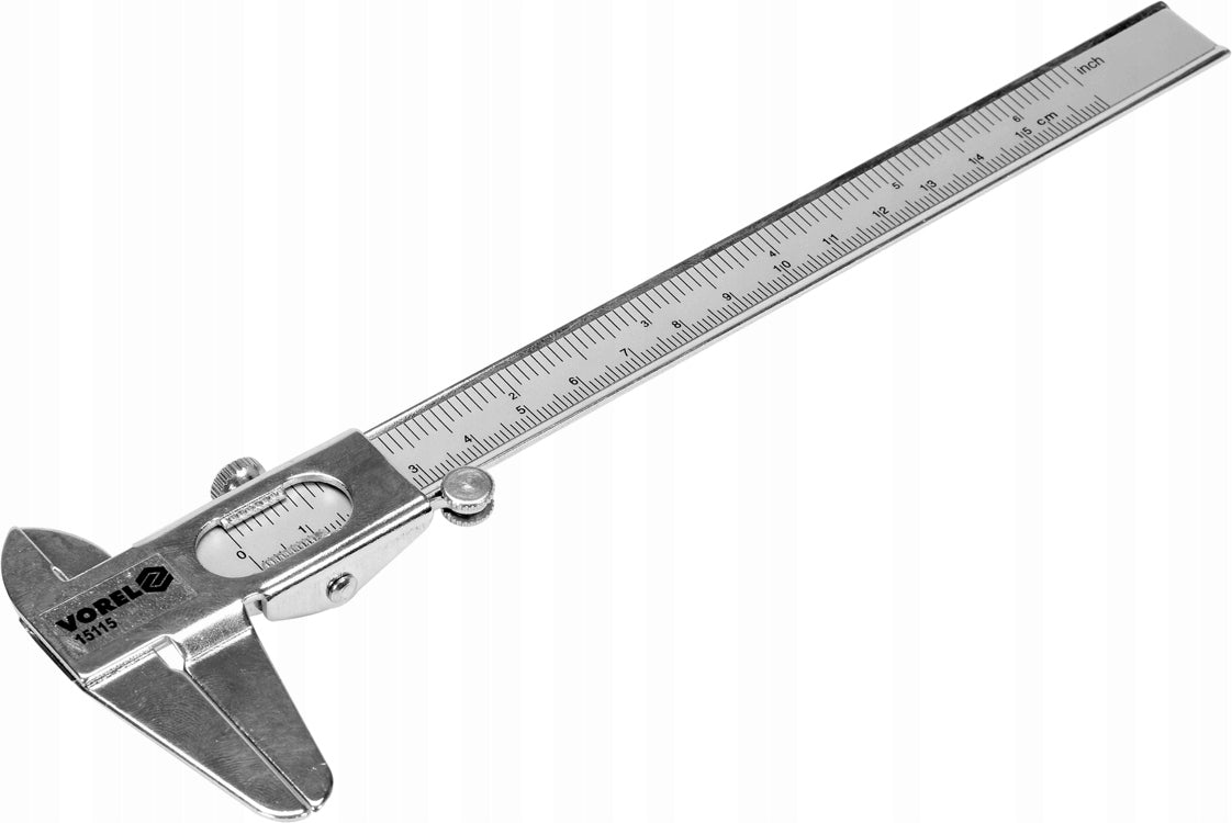 MANUAL CALIPER 150mm TIN INCHES AND MM Manufacturer code 15115