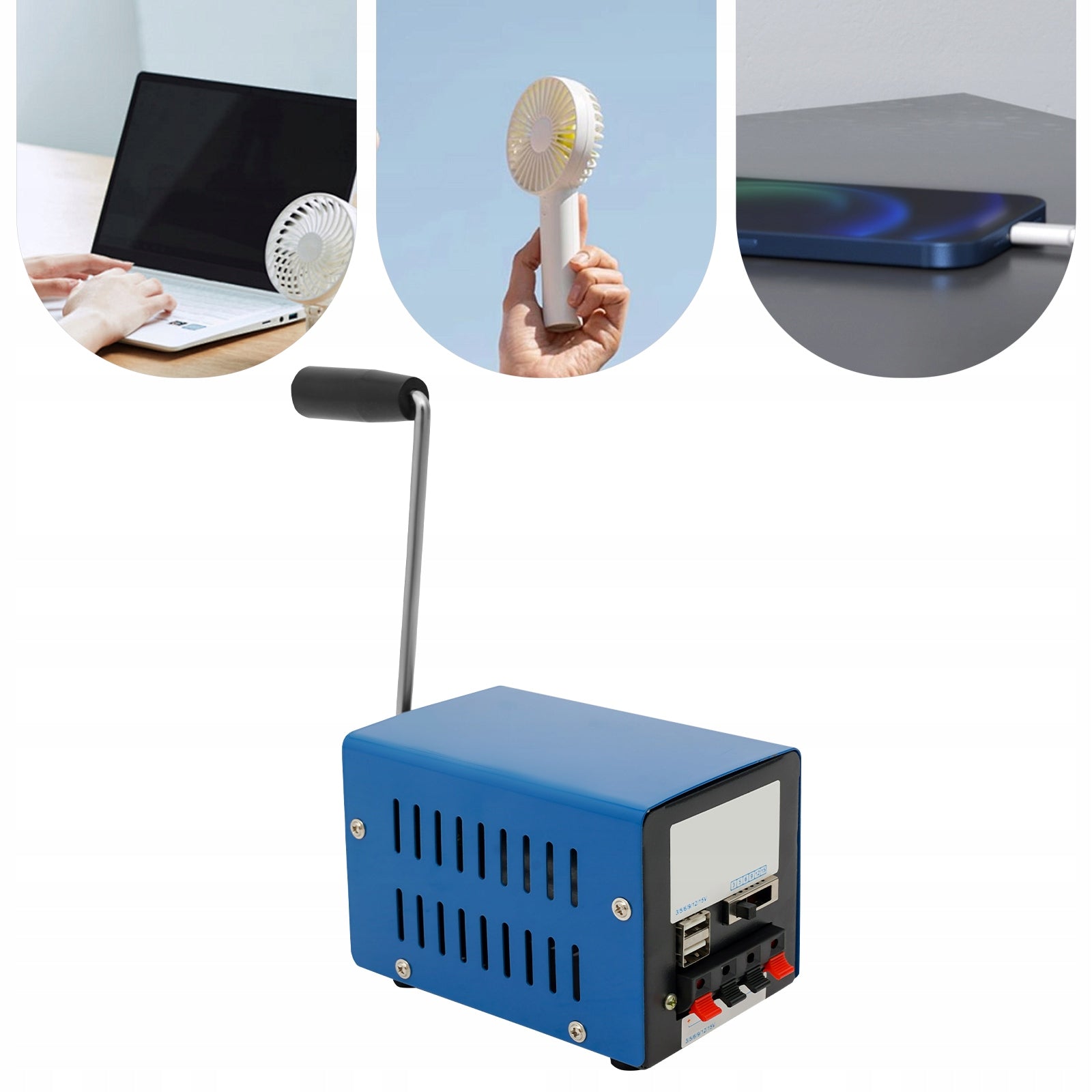 MANUAL CRANK GENERATOR 20W 28V PORTABLE GENERATOR FREESTANDING GENERATOR Manufacturer code OT-ZQFPQ-1151