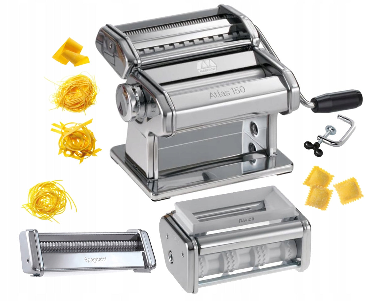 MANUAL MACHINE FOR PASTA AND DOUGH MARCATO GS-PASTESET + 2 ATTACHMENTS