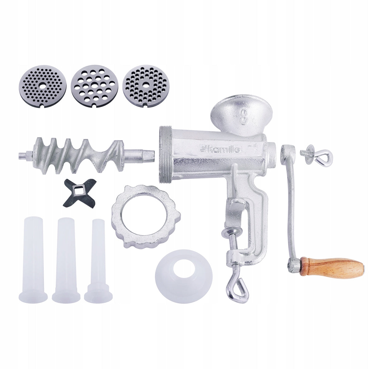 MANUAL MEAT GRINDER NO. 8 STUFFER Packaging status original
