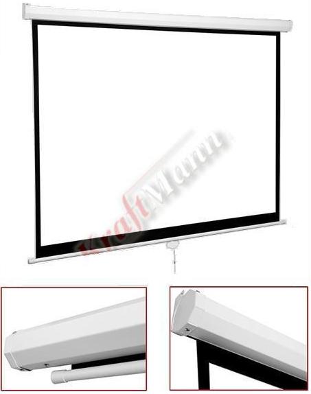 MANUAL PROJECTION SCREEN 4:3 120x90 Cm Manufacturer code PS-60 4/3