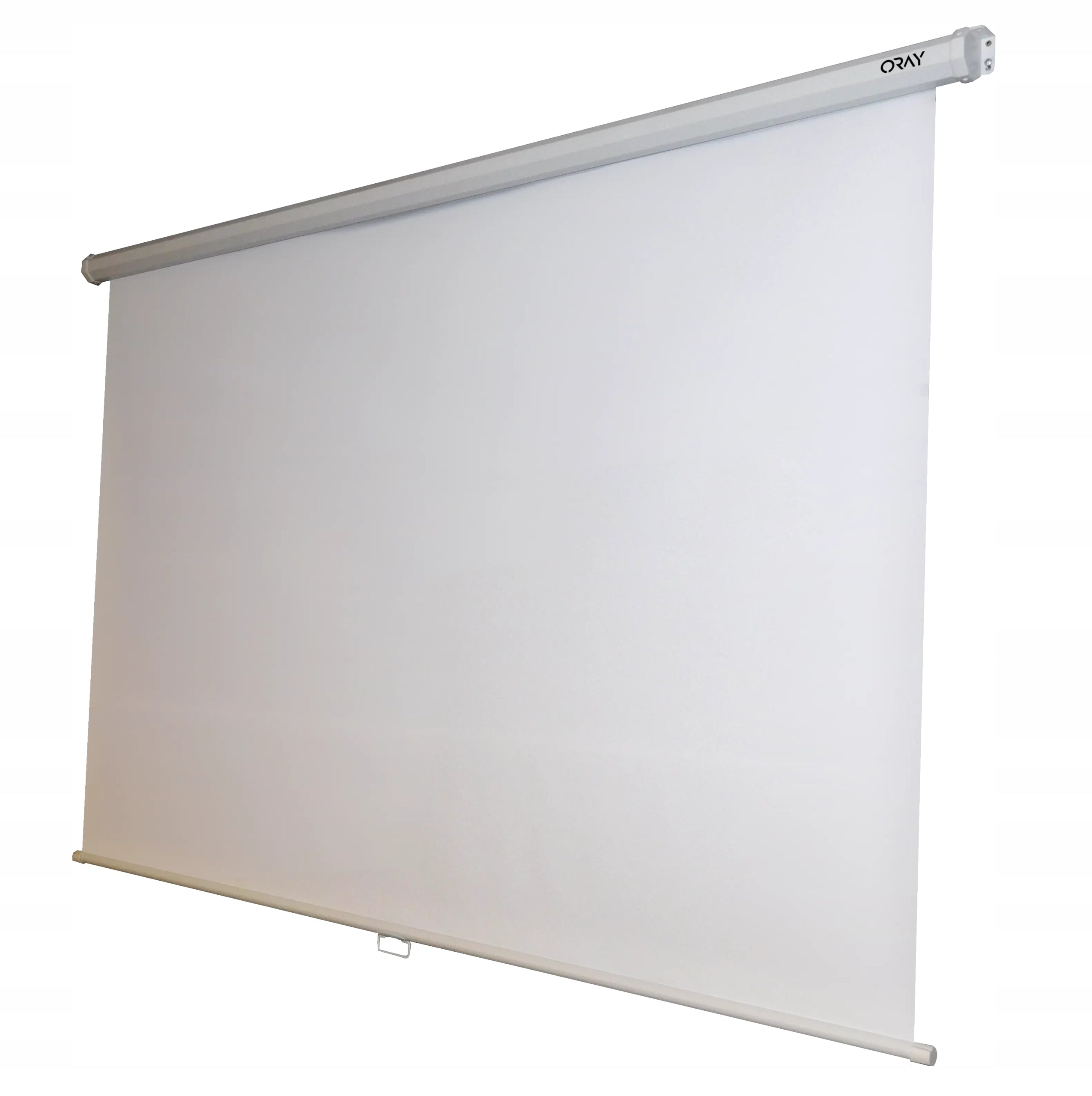 MANUAL PULL-DOWN PROJECTION SCREEN - 1:1 150x150cm - 84" - ORAY CINEFLEX