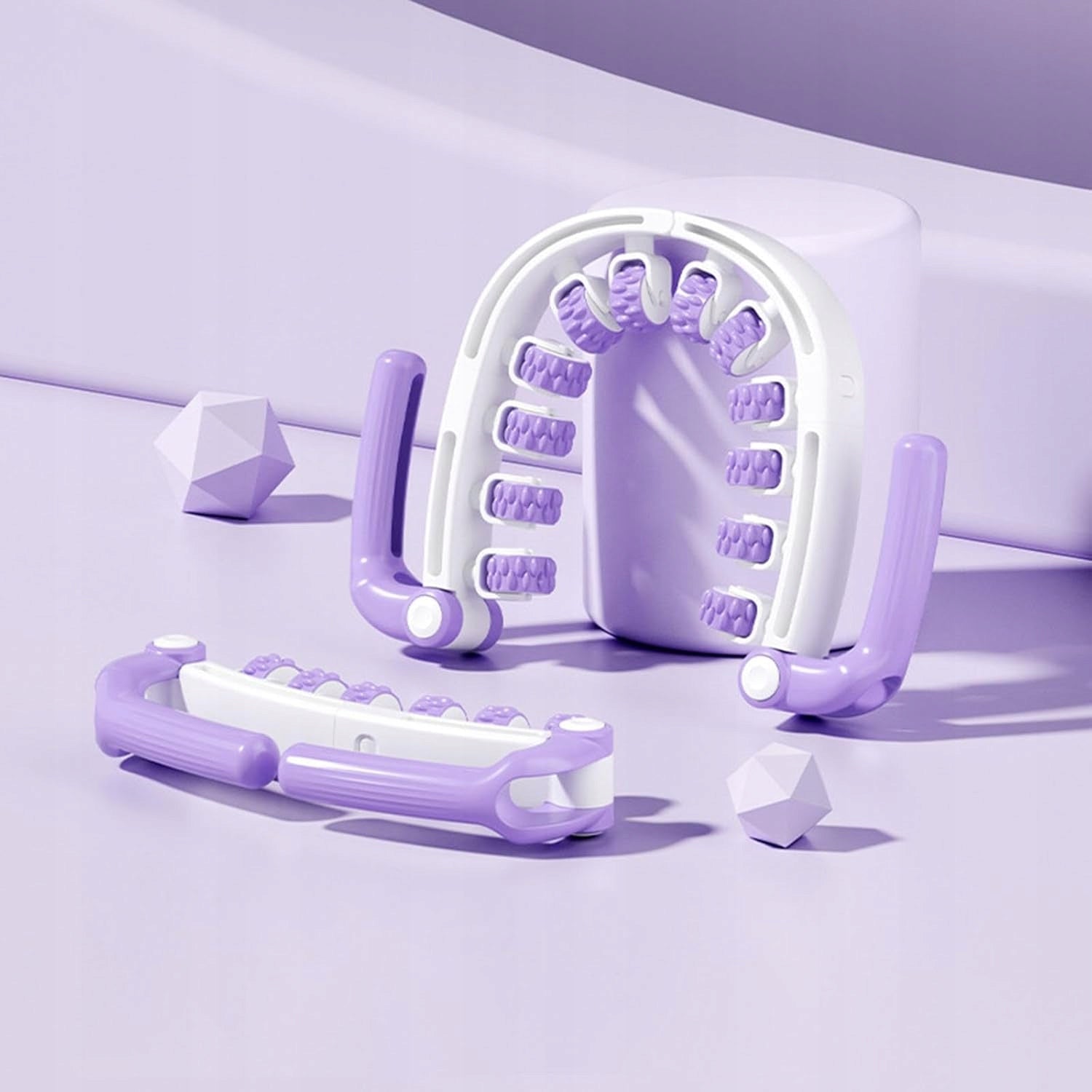 MANUAL ROLLER FOR BODY MASSAGE 360° 3-STEP HANDLE ADJUSTMENT Packaging status original