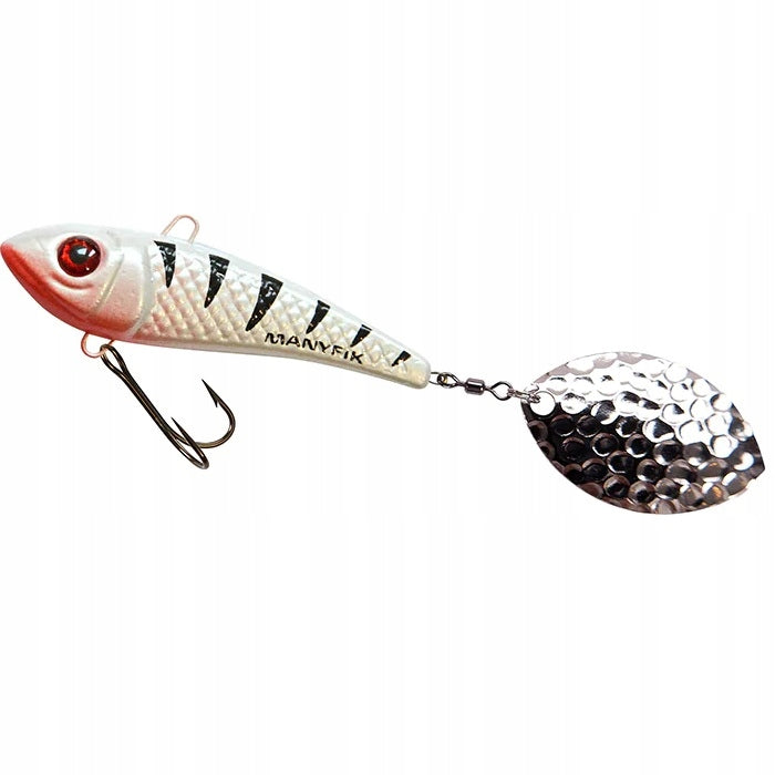 MANYFIK SPINNING TAIL JERRY 5 GR WHITE