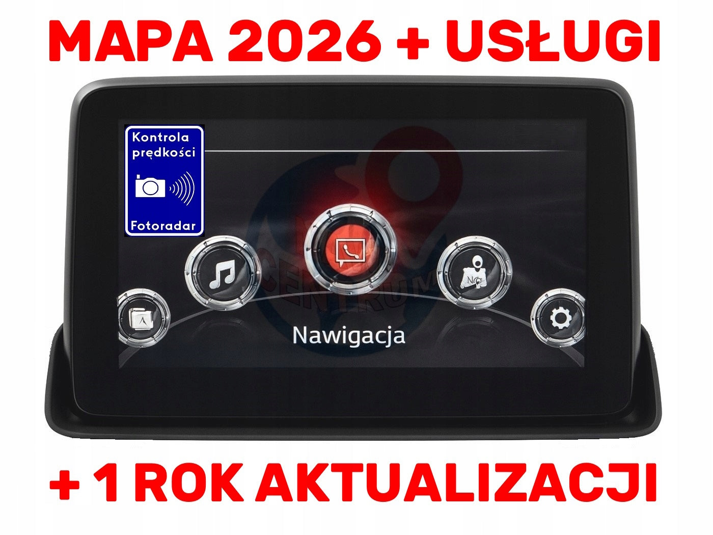 MAP FOR NAVIGATION CARD 2026 + YEAR OF UPDATE MAZDA 2 3 6 CX-3 CX-5 CX-9