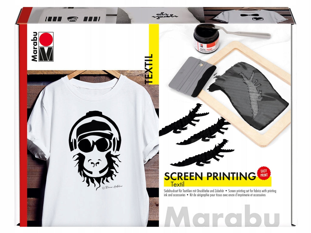 Siebdruckset für Stoffe Marabu 