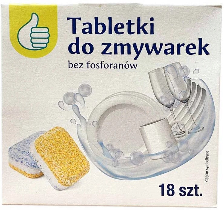 MARBA Dishwasher tablets without phosphates 18 pcs.