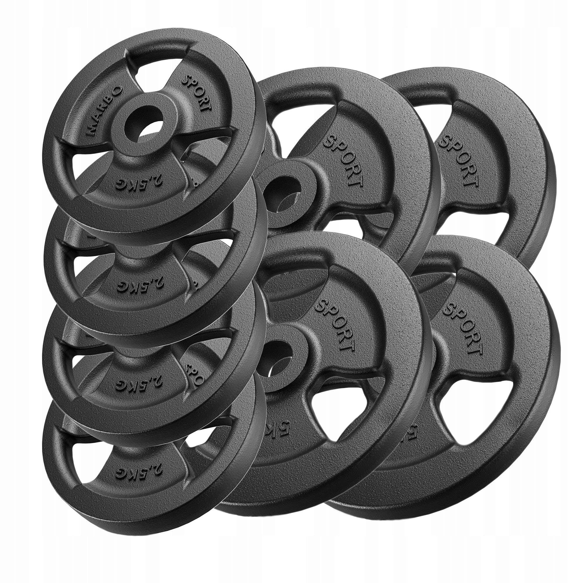 Gewichtsset Marbo, 30 kg, 8-teilig 